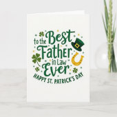 Best Father In Law Ever Card カード (正面)