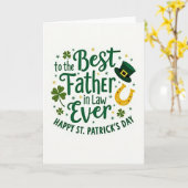 Best Father In Law Ever Card カード (黄色い花)
