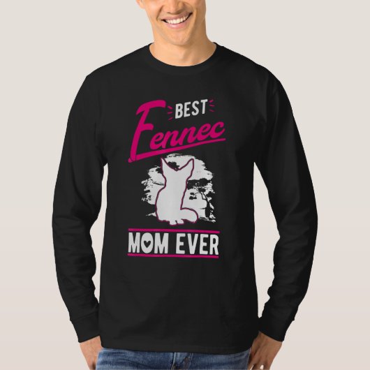 Best Fennec Mom Ever Tシャツ (正面)