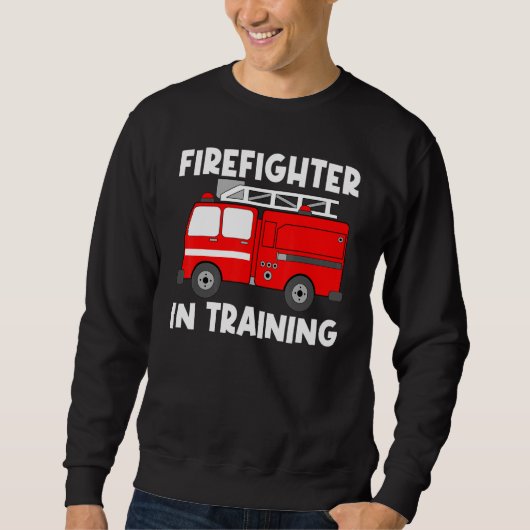 Best Fire Truck For Men Women Fire Truck Firefight スウェットシャツ (正面)