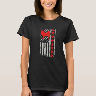 Best Firefighter Lapponian Herder Mom Dad Ever Us  Tシャツ