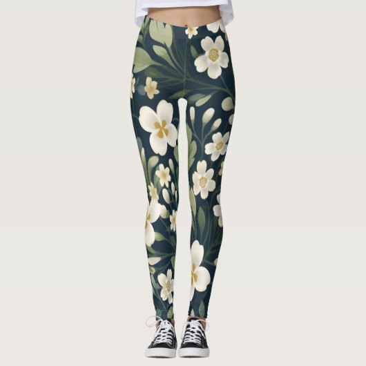 Best Floral Workout Leggings for Lifting レギンス (正面)