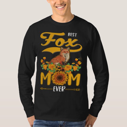Best Fox Mom Ever Tシャツ (正面)