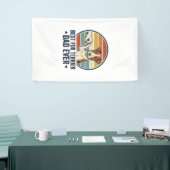 Best Fox Terrier Dad Ever Vintage Dog Lover Shirt_ 横断幕 (トレードショー)