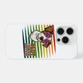 Best Frenchie Dad Ever Funny Dog Lover Gift iPhoneケース (裏面横)