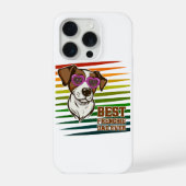 Best Frenchie Dad Ever Funny Dog Lover Gift iPhoneケース (裏面)
