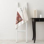 Best Friend Calligraphy 2 Photo Collage Quote Gift シェルパブランケット (インサイチュ)