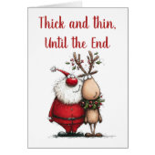 Best Friend Christmas Card (正面)