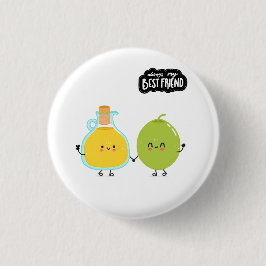 Best Friend Cute Food 缶バッジ