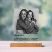 Best Friend dictionary Definition wedding gift アクリルサイン (ニュートラル)