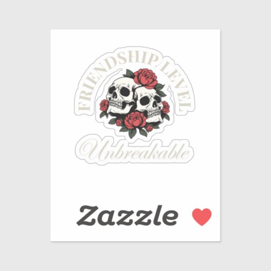 Best Friend, Friendship Level: Unbreakable, friend シール (シート)