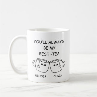 Best Friend funny, Personalized Best Friend Gift コーヒーマグカップ