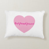 Best friend gift pillow アクセントクッション (裏面)