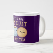 Best Friends Bestie Friendship Cute Keepsake ジャンボコーヒーマグカップ (正面右)