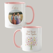 Best Friends Bloom Together Floral Birthday Gift マグカップ