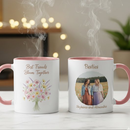 Best Friends Bloom Together Mug マグカップ