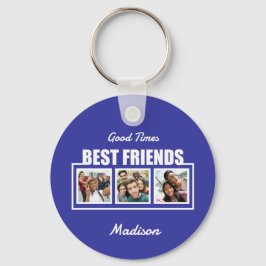 Best Friends custom name, photos & color キーホルダー