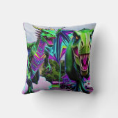 Best Friends - Dragon and Dinosaur Walking クッション (裏面)