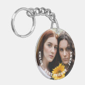 Best Friends Favorite Photo Personalized キーホルダー (正面左)