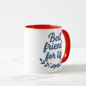 Best Friends For Life Friendship Combo Mug マグカップ (正面右)