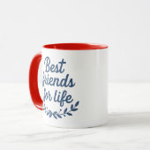 Best Friends For Life Friendship Combo Mug マグカップ (正面左)