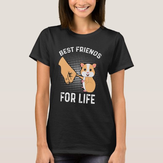 Best Friends For Life Hamster Costume Hamsters Tシャツ (正面)