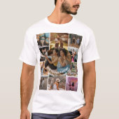 Best Friends Forever 11 Photo Collage Friendship Tシャツ (正面)