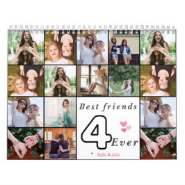 Best Friends Forever 2026 Calendar – Custom Photo  カレンダー