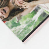 Best Friends Forever – 26 Photo Collage Blanket フリースブランケット (角)