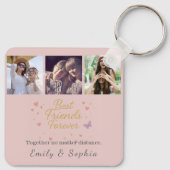 Best Friends Forever – 3 Photo Keychain Gift キーホルダー (裏面)
