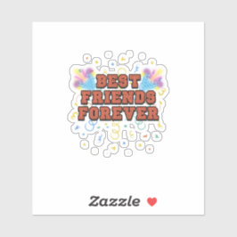 best friends forever,best friend day, funny, party シール