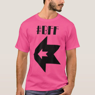 Best Friends Forever BFF Novelty  Tシャツ