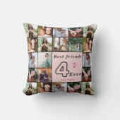 Best Friends Forever Custom Pillow – Cozy Gift クッション (正面)