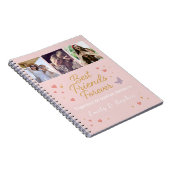 Best Friends Forever –Custom Spiral Photo Notebook ノートブック (右側)