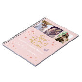 Best Friends Forever –Custom Spiral Photo Notebook ノートブック (左側)