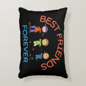 BEST FRIENDS FOREVER, FRIENDSHIP, FRIEND DAY アクセントクッション (正面(垂直))