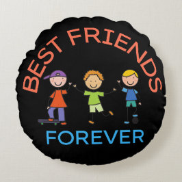 BEST FRIENDS FOREVER, FRIENDSHIP, FRIEND DAY ラウンドクッション