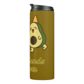 BEST FRIENDS FOREVER, FUNNY, AVOCADO, FRIENDS DAY タンブラー (回転右)