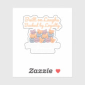 BEST FRIENDS FOREVER, FUNNY CAT, FRIENDSHIP DAY シール (シート)