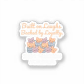 BEST FRIENDS FOREVER, FUNNY CAT, FRIENDSHIP DAY シール (正面)