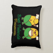 BEST FRIENDS FOREVER, FUNNY, GIFTS, BEST FRIEND アクセントクッション (裏面(縦))