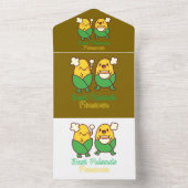 BEST FRIENDS FOREVER, FUNNY, GIFTS, BEST FRIEND オールインワン招待状 (内側)