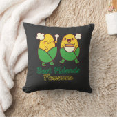 BEST FRIENDS FOREVER, FUNNY, GIFTS, BEST FRIEND クッション (ブランケット)