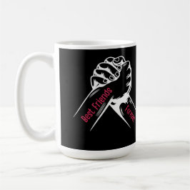 BEST FRIENDS FOREVER, MATCHING MY FRIENDS コーヒーマグカップ