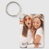 Best Friends Forever Photo Keychain キーホルダー (正面)