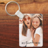 Best Friends Forever Photo Keychain キーホルダー (正面)
