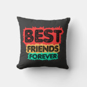BEST FRIENDS FOREVER RETRO FRIENDS, FRIENDSHIP クッション (正面)