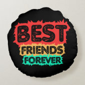 BEST FRIENDS FOREVER RETRO FRIENDS, FRIENDSHIP ラウンドクッション (裏面)