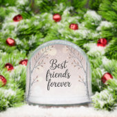 Best Friends Forever Snow Globe – Cute Minimal Fri (クリスマス)