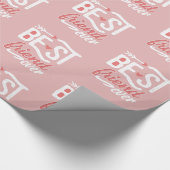 best friends - Freundschafts Geschenke Deko Papier ラッピングペーパー (角)